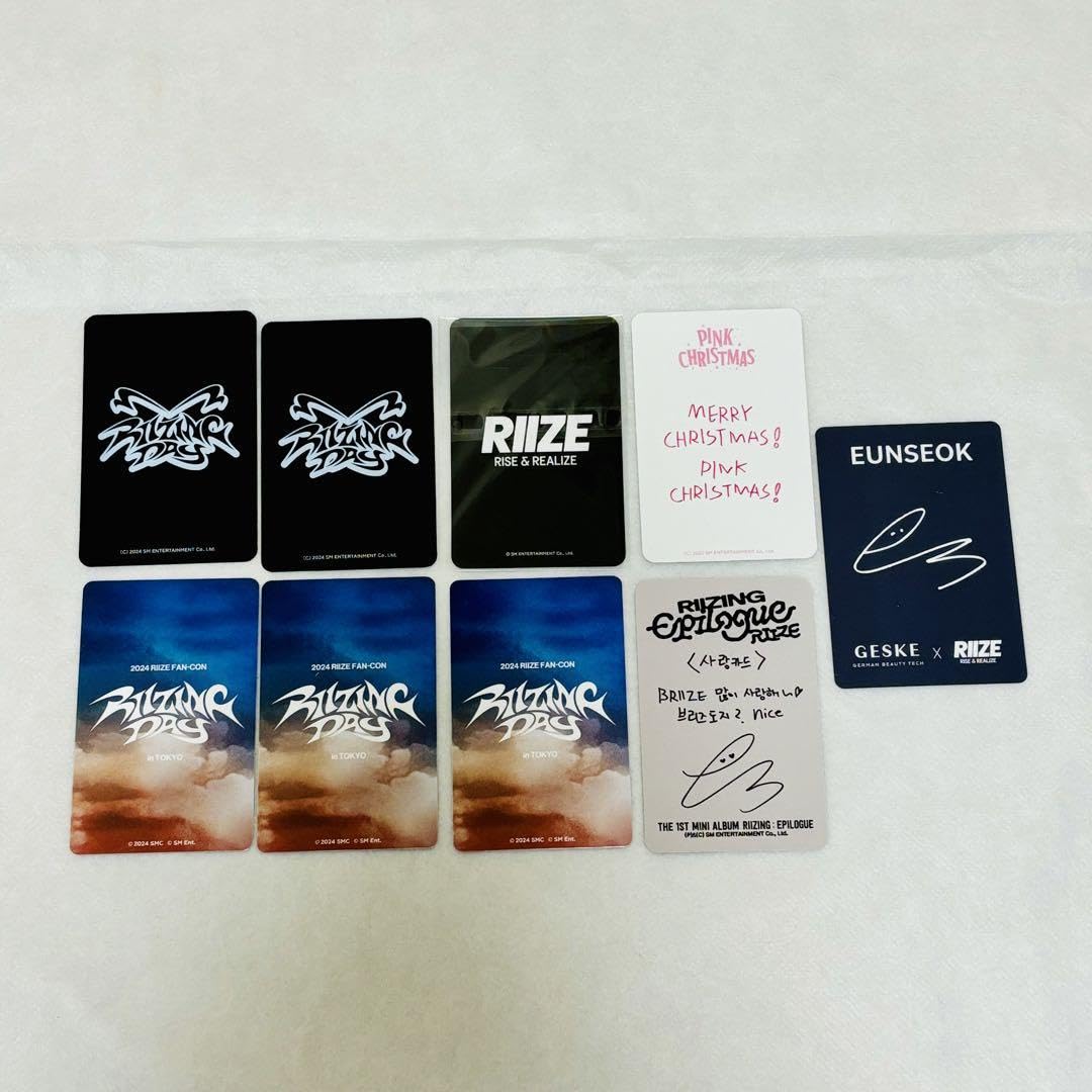 riize get a guitar 展示会 入場特典 トレカ アントン（本国展示
